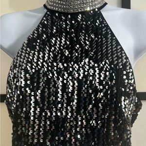 Haute Monde Sequined Top